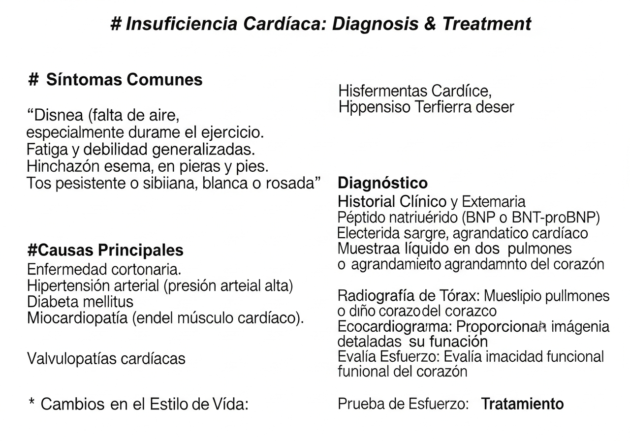 Estudiando el temario de Insuficiencia Cardíaca